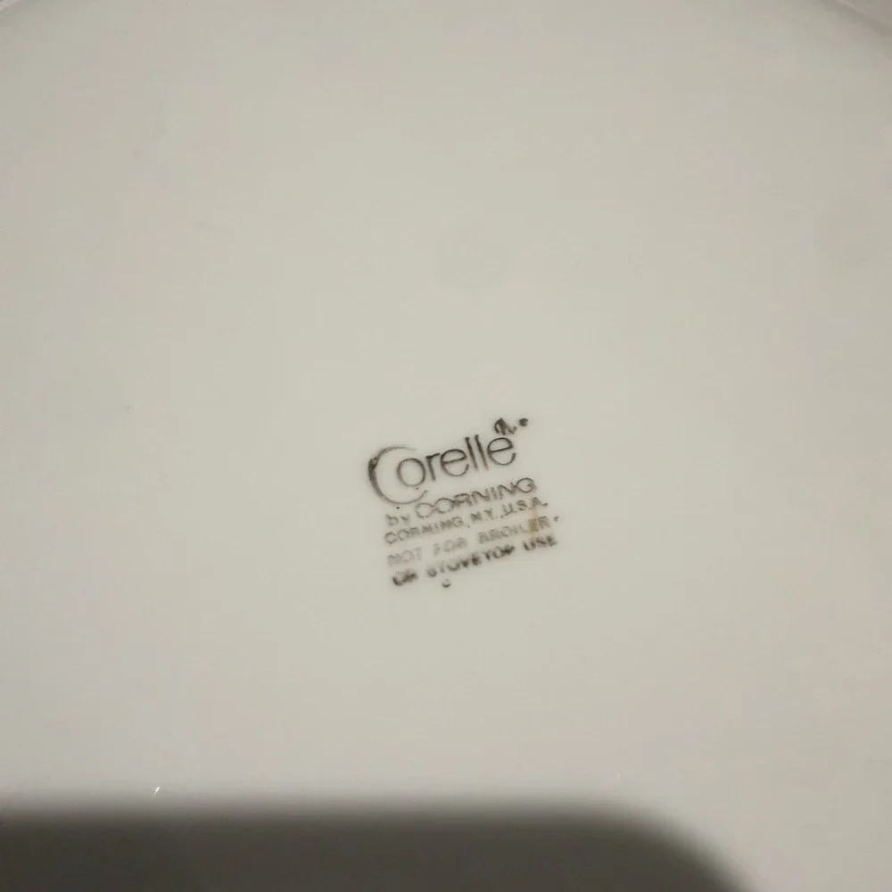 Corelle Morning Blue Pattern 10-Piece 1980s Discontinued Dinner Plates Tea Cup